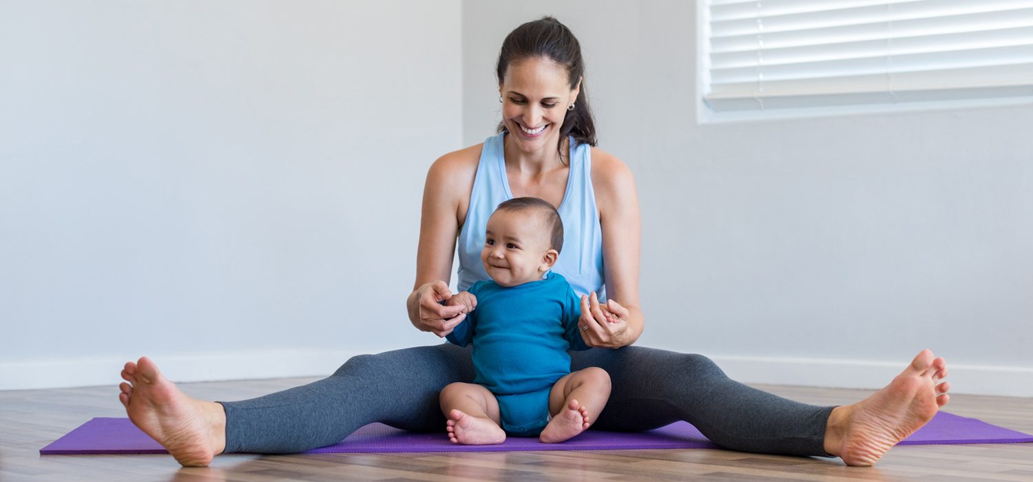 Mother and baby postnatal yoga - Lahinch Yoga Studio